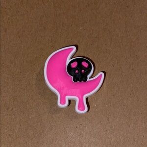 🐊6/$12🐊 Pink Moon and Skull Croc Charm